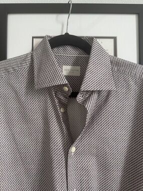 Jack Victor Men's Pattern Button-Down Shirt